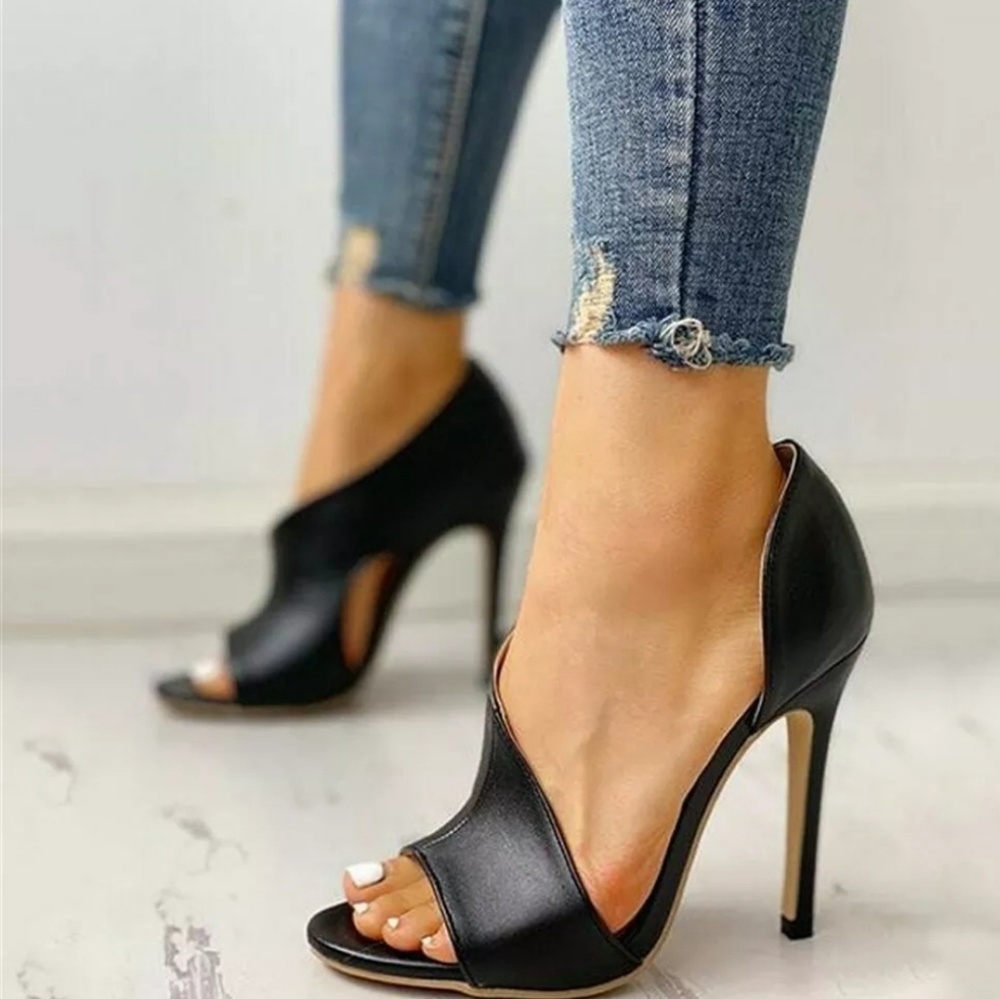 Beautiful Fish Mouth Sexy Pumps